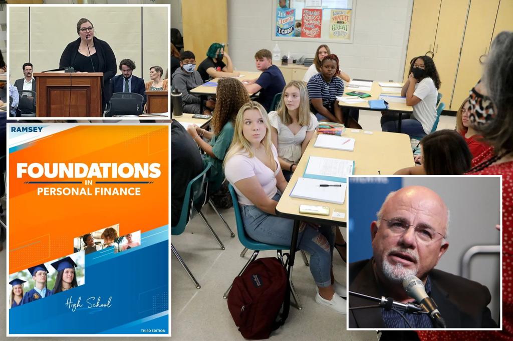 Biblical references in Dave Ramsey's finance textbook spark outrage in Florida school district