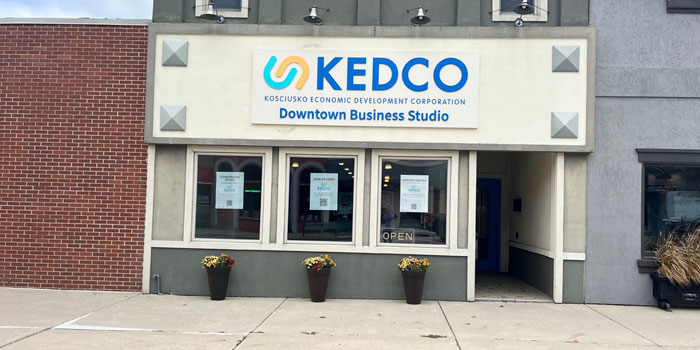 The market at KEDCO Business Studio offers opportunities for small purchases